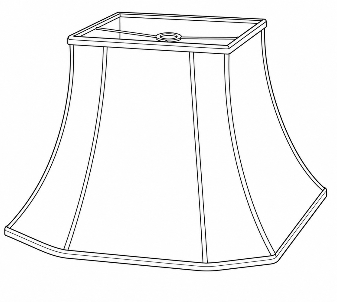 Pagoda lampshade